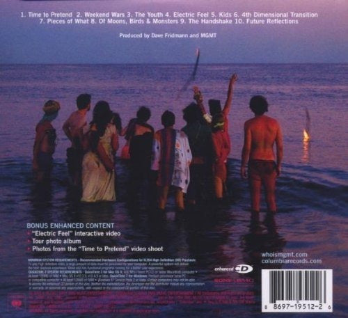 Mgmt Oracular Spectacular Disco Cd