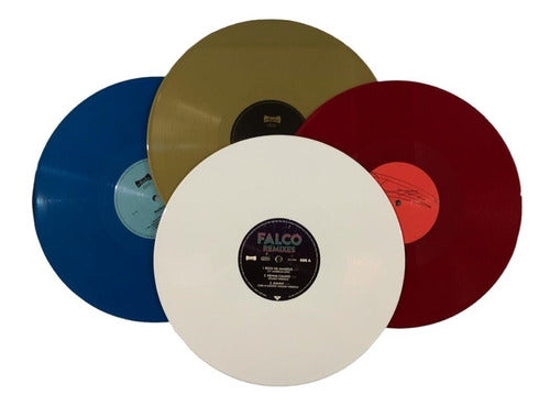 Falco Box Collectors Limited Edition 4 Lp Vinyl + Poster