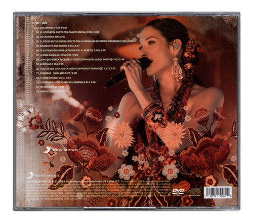 Natalia Jimenez Mexico De Mi Corazon 2 Discos Cd + Dvd