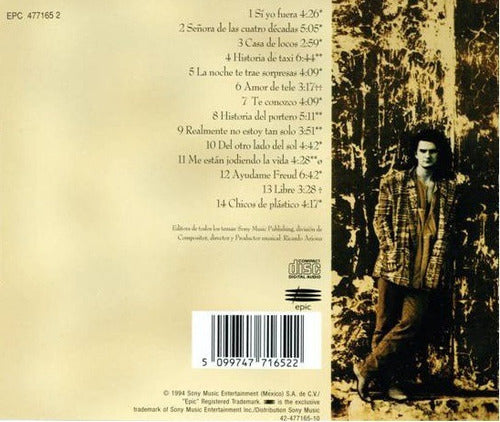Ricardo Arjona Historias Disco Cd
