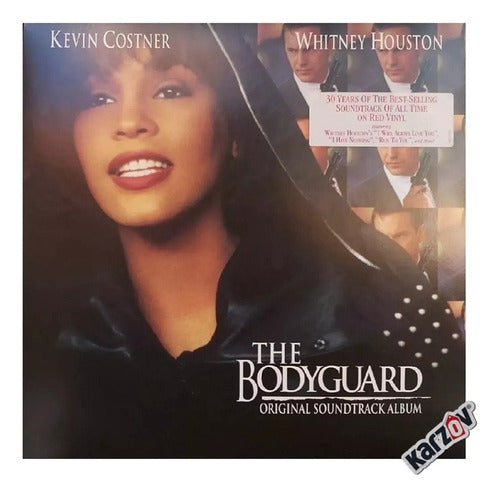 Whitney Houston The Bodyguard Soundtrack Lp Vinyl / Rojo