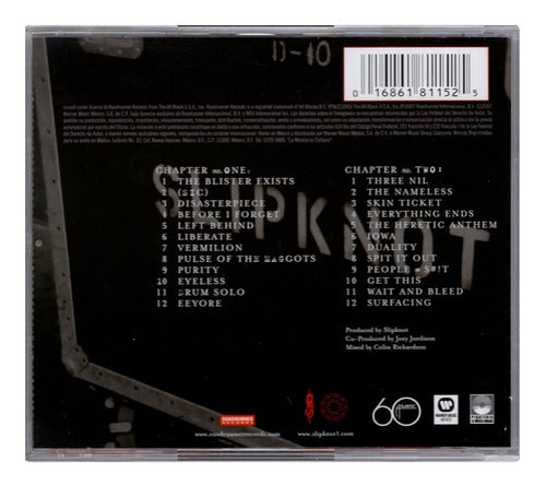 Slipknot 9.0 Live 2 Discos Cd's