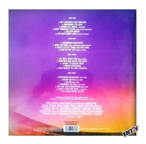 Bohemian Rhapsody Movie Soundtrack Queen 2 Lp Vinyl