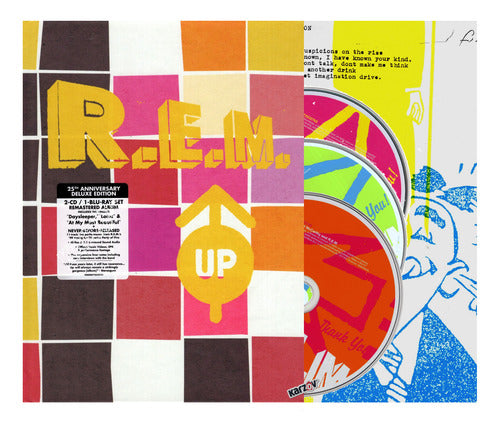 R.e.m. Rem Up Deluxe 25th Anniversary 2 Discos Cd + Blu-ray