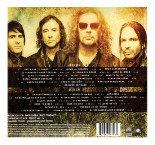 Mana Exiliados En La Bahia 2 Discos Cd