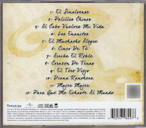 Banda El Recodo De Cruz Lizarraga Raices Disco Cd