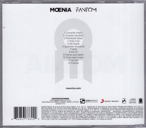 Moenia Fantom Disco Cd