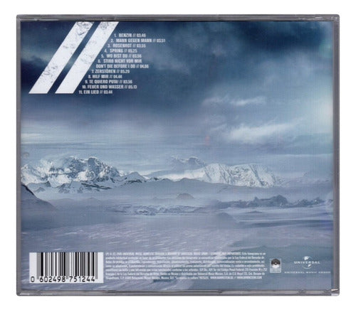 Rammstein Rosenrot Disco Cd