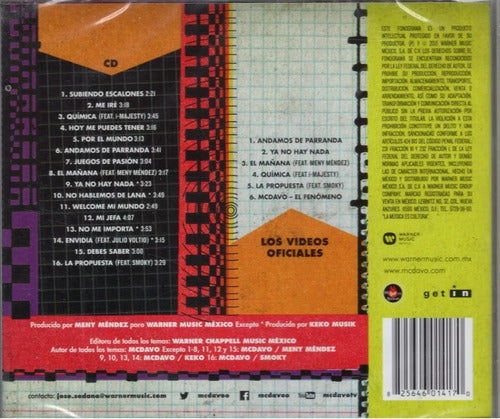 Mc Davo El Dominio Deluxe Disco Cd