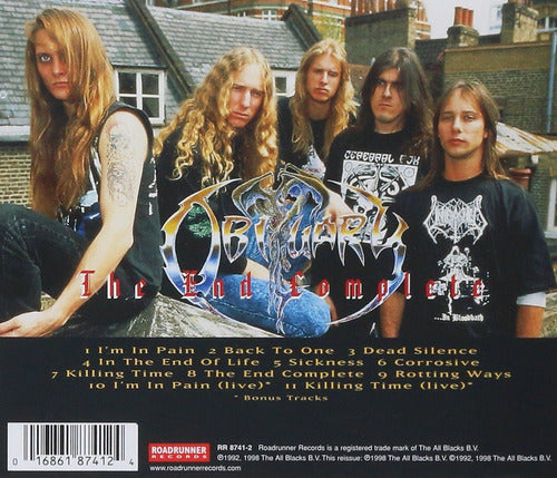 Obituary The End Complete Importado Disco Cd