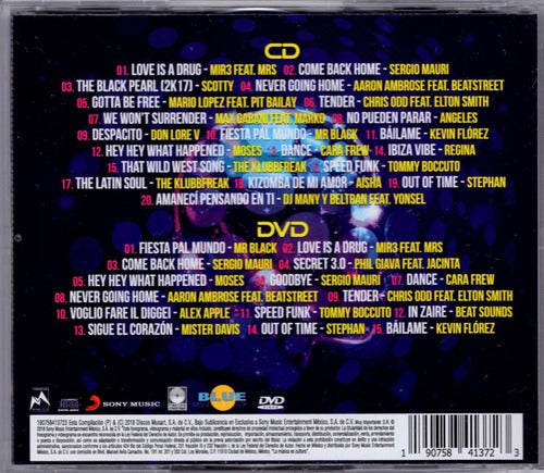 Eurodisco 2018 Electronic Pop House Disco Cd + Dvd