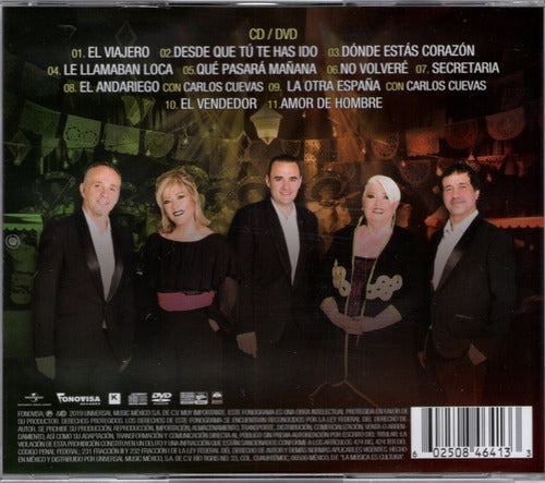 Mocedades Por Amor A Mexico Vol 2 2 Discos Cd + Dvd
