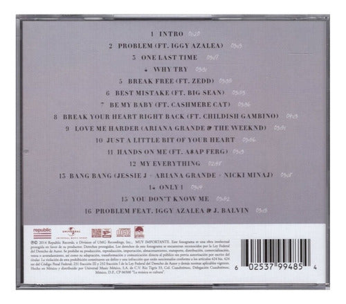 My Everything Deluxe - Ariana Grande - Disco Cd -