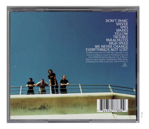 Coldplay Parachutes Disco Cd