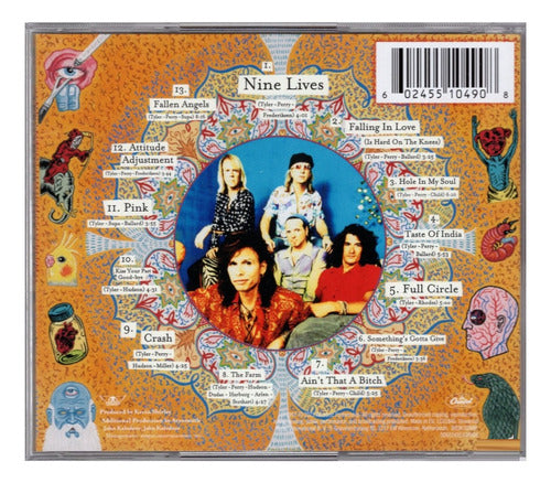 Aerosmith Nine Lives Disco Cd