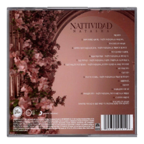 Natti Natasha Nattividad Disco Cd