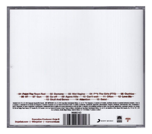 Doja Cat - Scarlet - Cd / Álbum Estándar Version