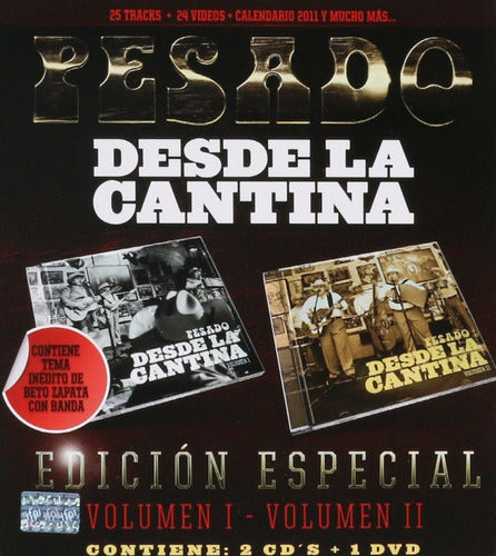 Grupo Pesado Desde La Cantina Edicion Especial 2 Cd + Dvd