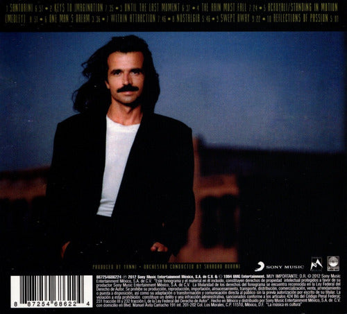 Yanni Royal Philharmonic Concert Orchestra Live Acropolis Disco Cd