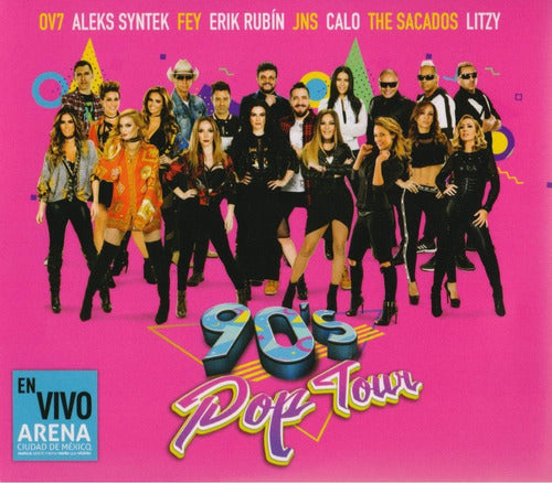 90's Pop Tour Volumen 1 Digibook 2 Discos Cd + Dvd