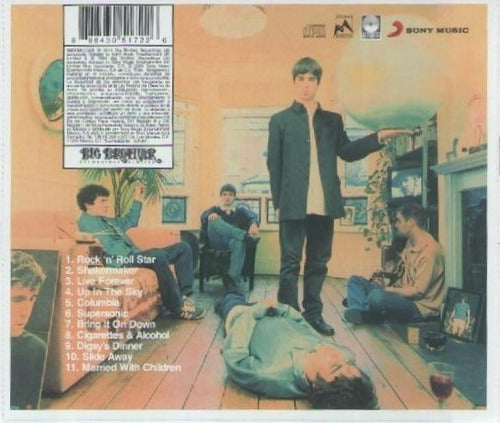 Oasis Definitely Maybe Remastered Disco Cd