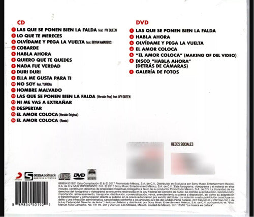 Maria Jose Habla Ahora 2 Discos Cd + Dvd