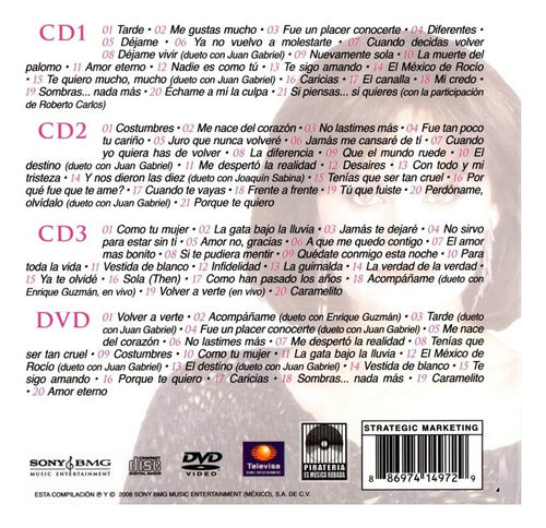 Rocio Durcal Lo Esencial Boxset 4 Discos + DVD