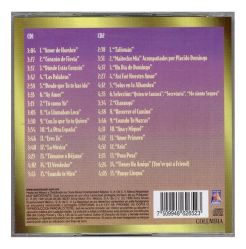 Mocedades Mis 30 Mejores Canciones 2 Discos Cd