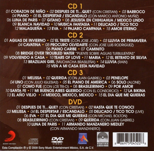 Raul Di Blasio Lo Esencial Box 4 Discos Cd + Dvd