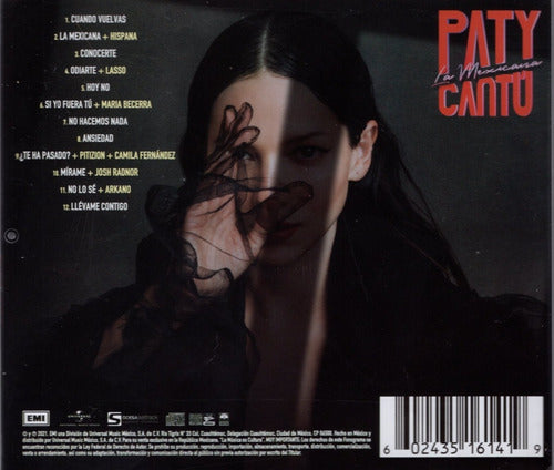 Paty Cantu La Mexicana Disco Cd