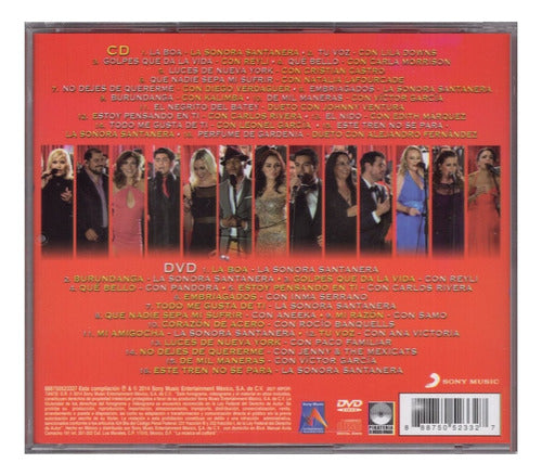 La Sonora Santanera Grandes Exitos Las Sonoras 2 Discos Cd + Dvd