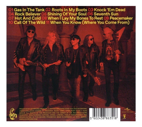 Scorpions Rock Believer Disco Cd