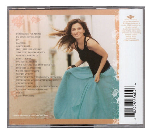 Shania Twain Greatest Hits Disco Cd