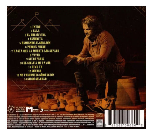 Ricardo Arjona Circo Soledad Disco Cd