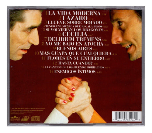 Sabina & Paez Enemigos Intimos Disco Cd