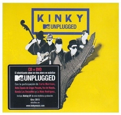 Kinky Mtv Unplugged 2 Disco Cd + Dvd