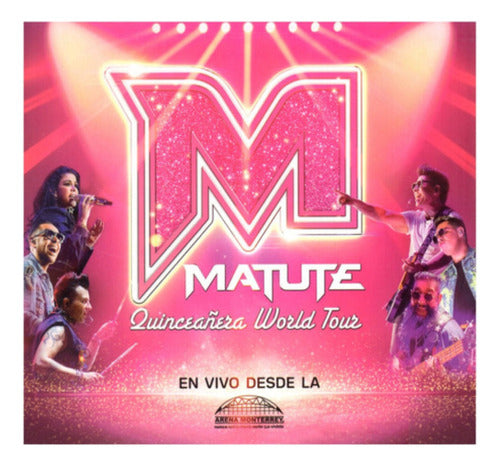 Matute Quinceañera World Tour 2 Discos Cd + Dvd