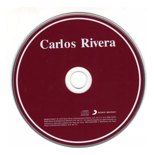 Carlos Rivera Disco Cd