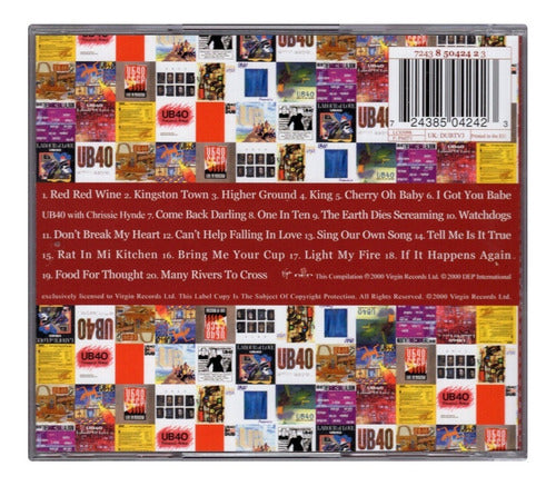 Ub40 The Very Best Of 1980 2000 Disco Cd