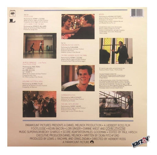 Footloose Soundtrack Original Motion Lp Vinyl
