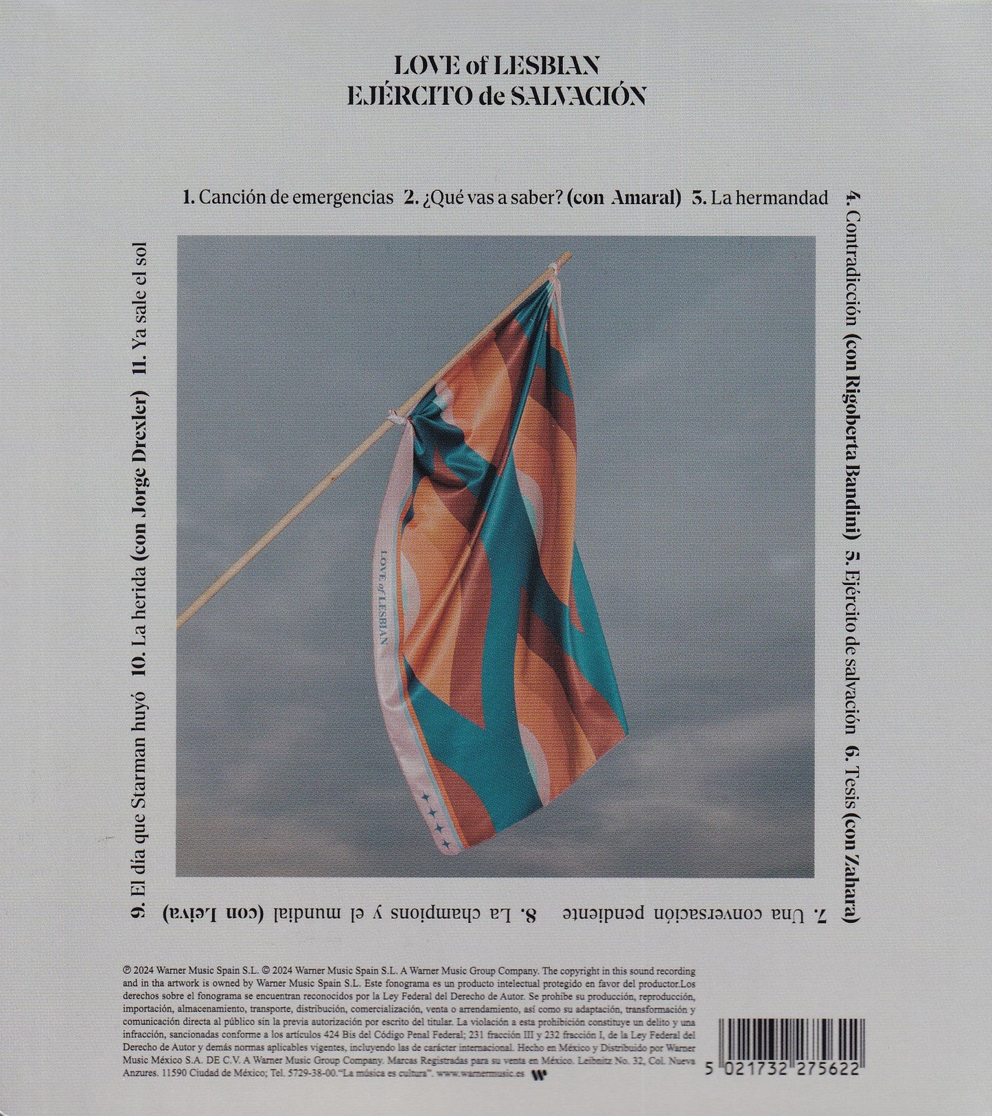 Love Of Lesbian Ejercito De Salvacion Disco Cd