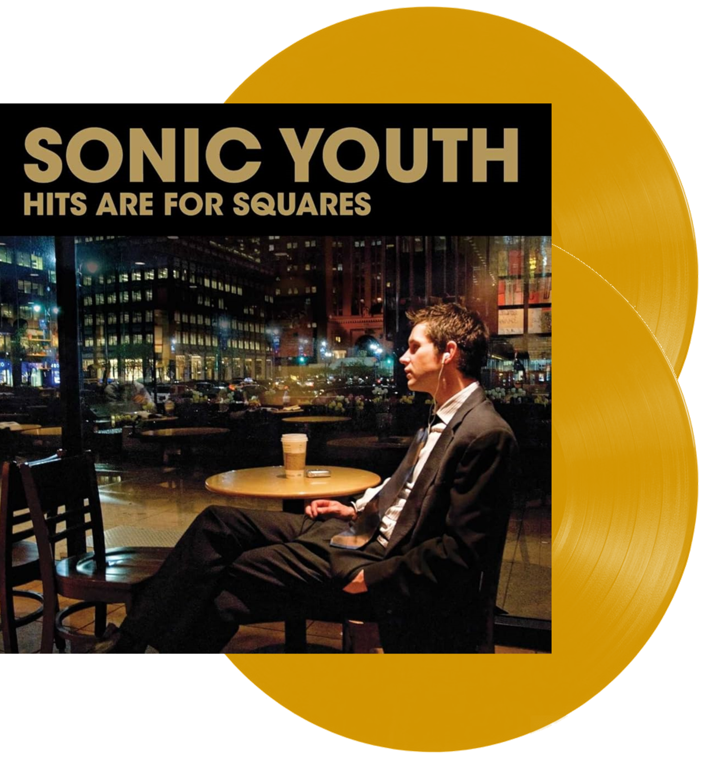 Sonic Youth Hits Are For Squares RSD 2024 Importado Gold Nugget 2 Lp Vinyl