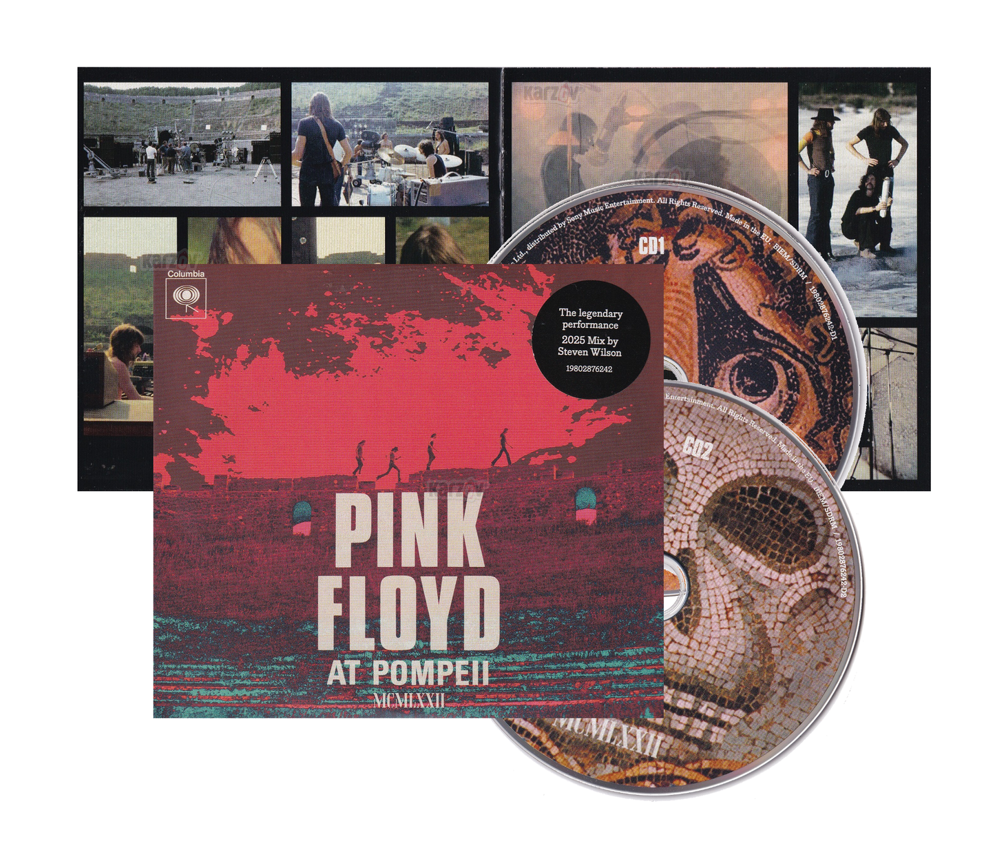 Pink Floyd At Pompeii Mcmlxxii Digipack Disco 2025 Cd