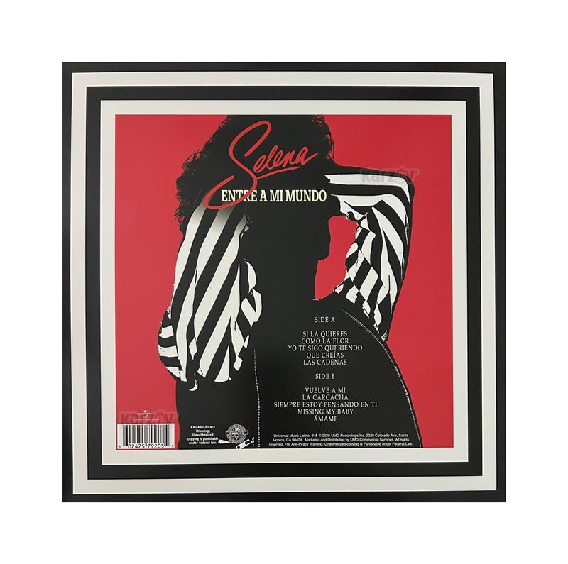 Selena Entre A Mi Mundo Rojo Red Lp Vinyl