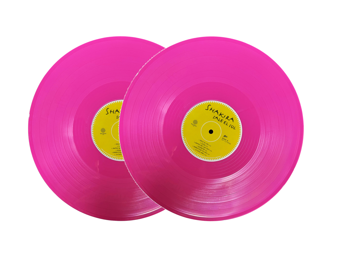 Shakira Sale El Sol Rosa Pink 2 Lp Vinyl
