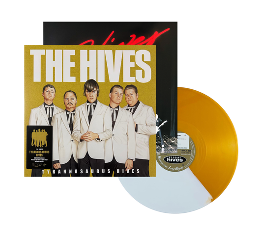 The Hives Tyrannosaurus Hives RSD 2025 White & Gold LP Vinyl