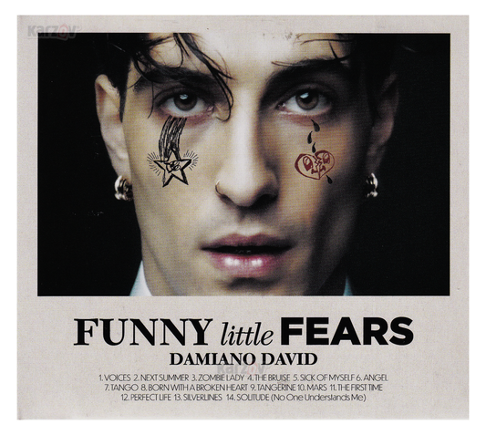 Damiano David ( Maneskin Rush ) Funny Little Fears Disco Cd