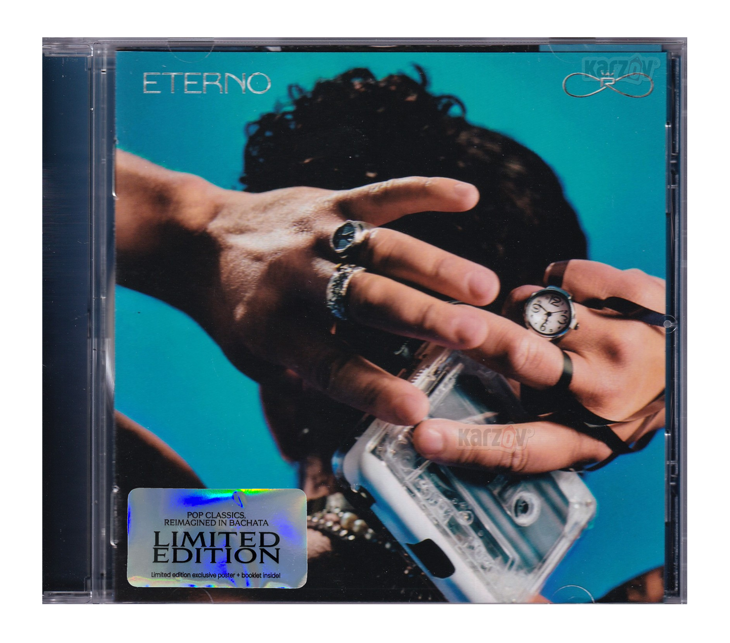Prince Royce Eterno Limited Edition Disco 2025 Cd + Poster