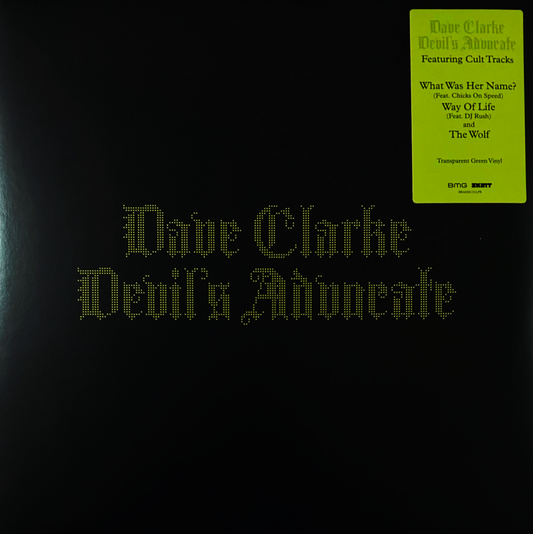 Dave Clarke Devil's Advocate RSD 2025 Verde Green 2 LP Vinyl
