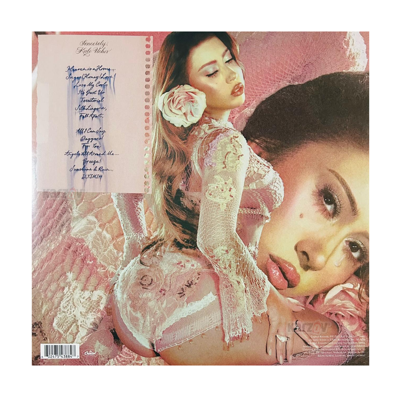 Kali Uchis Sincerely Explicit Content Rosa Pink Lp Vinyl